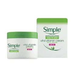 Simple Vital Vitamin Day Cream Sensitive Skin Spf15 50Ml