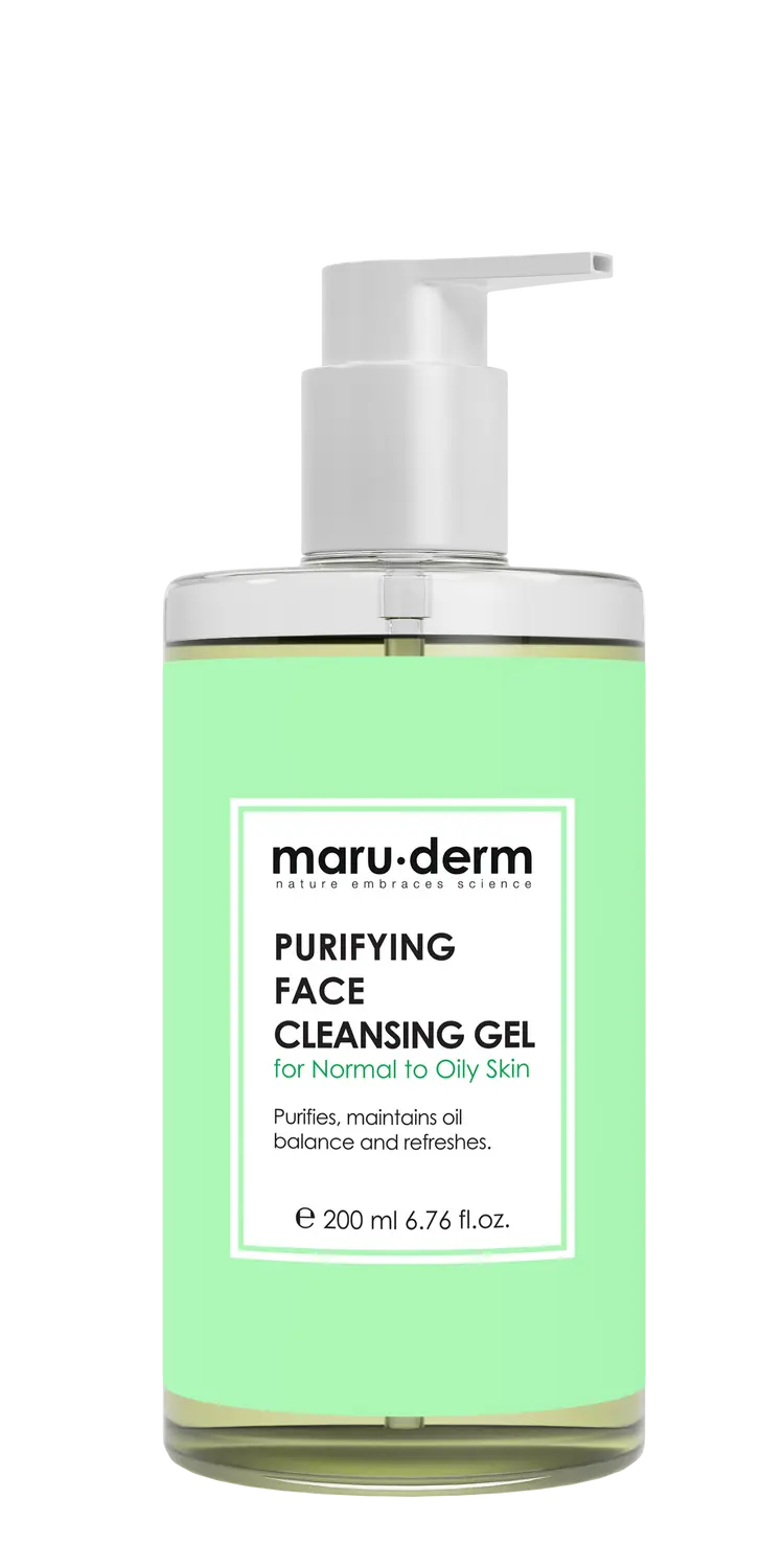 Maru-Derm Purifying Face Cleansing Gel Normal To Oily Skin 200Ml
