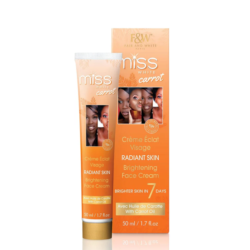 Fair and White Miss White Carrot Brightening Face Cream 50ml