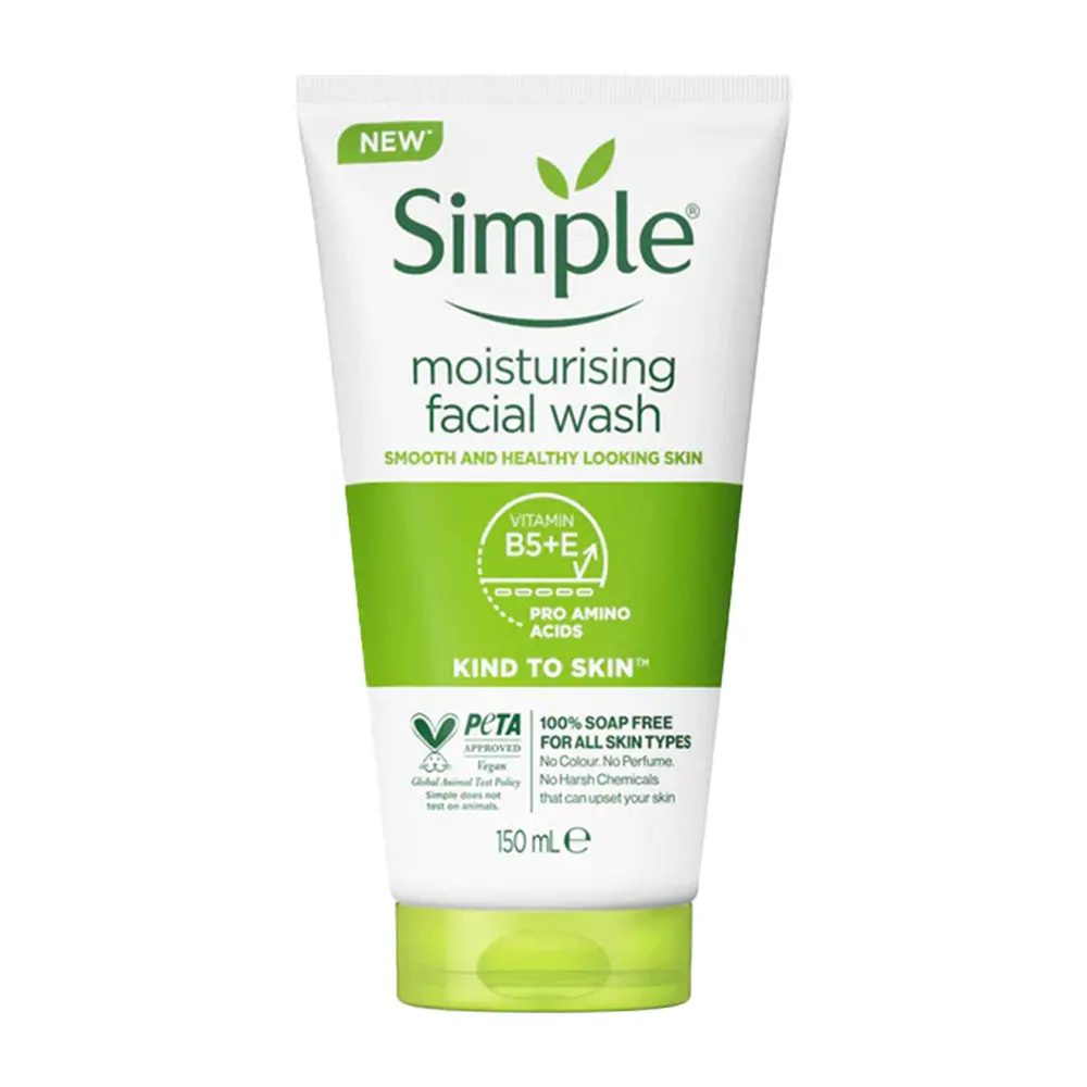 Simple Kind to Skin Moisturizing Facial Wash- 150ml