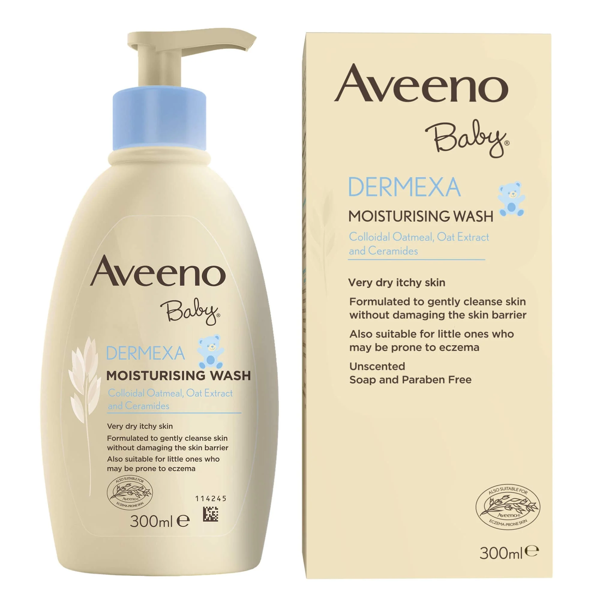 Aveeno Baby Dermexa Moisturizing Wash - 300ml