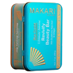 Makari Blue Crystal Revivify Beauty Bar Soap with Glutathione 200g