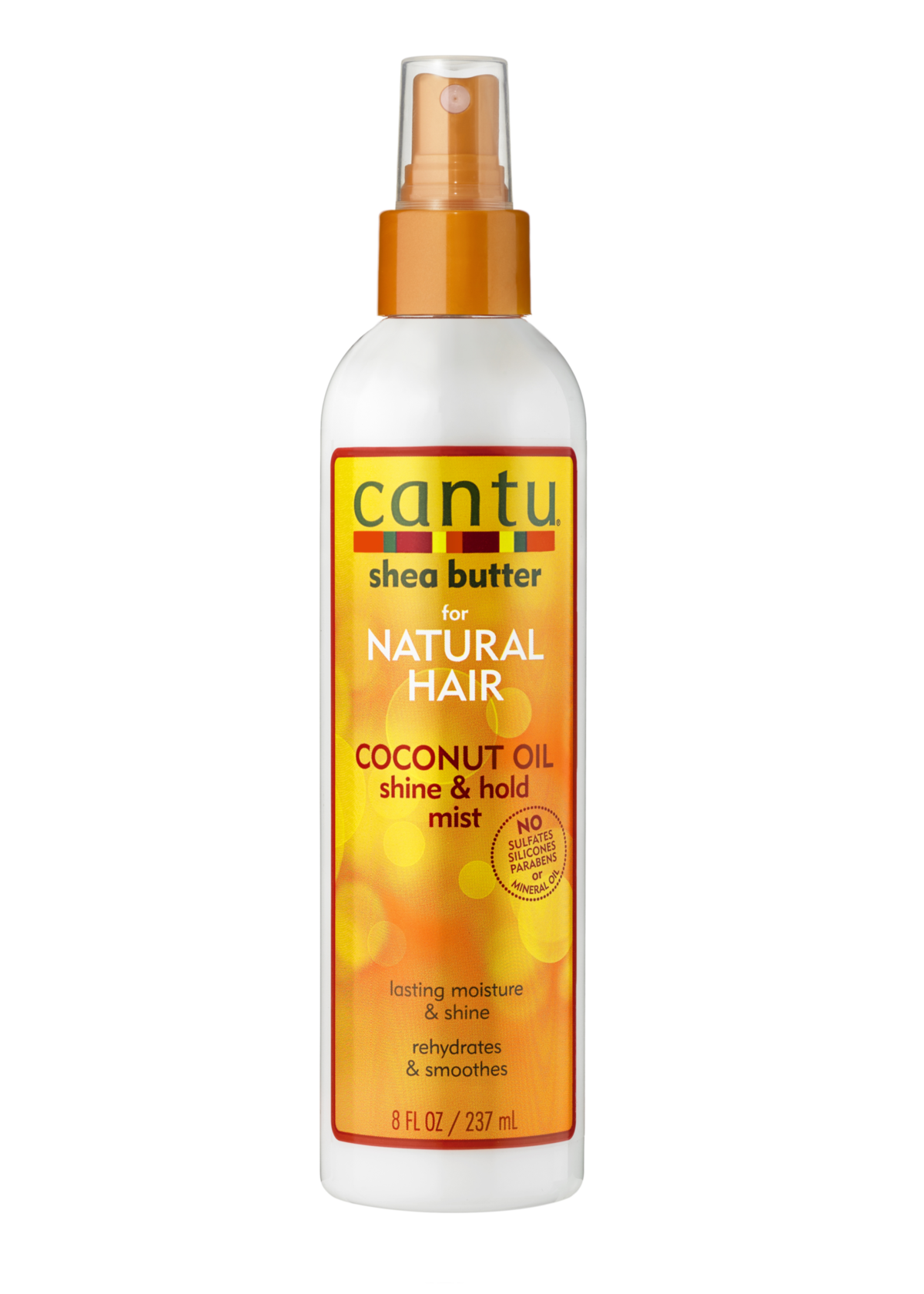 Cantu Shea Butter for Natural Hair Coconut Oil Shines & Hold Mist 237ml