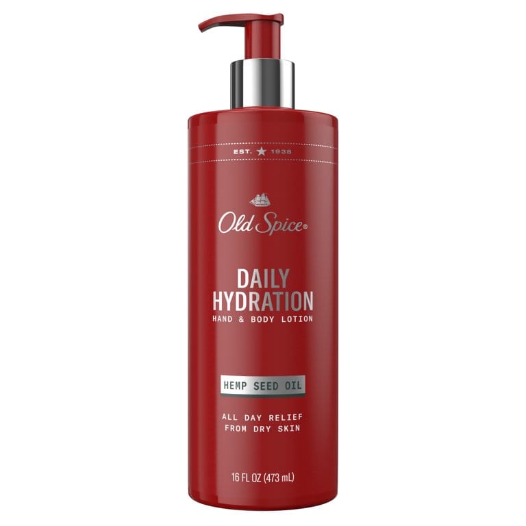 Daily Hydration Old Spice Lotion With Hemp Seed