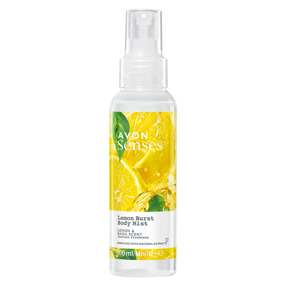 Avon Senses Lemon Burst Body Mist 100ml
