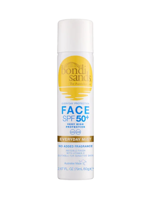 Bondi Sands SPF 50+ Fragrance Free Face Sunscreen Mist