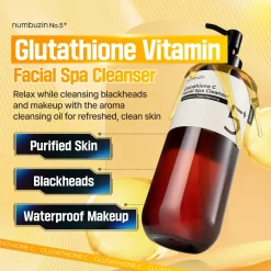 Alternative view of numbuzin Glutathione C Facial Spa Cleanser No. 5+