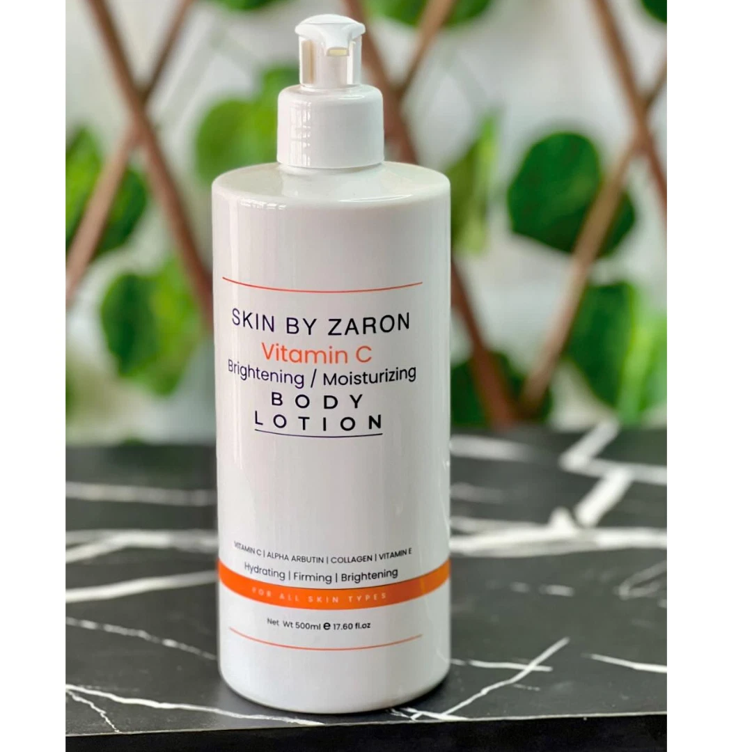 Skin by Zaron Vitamin C Brightening and Moisturizing Body Lotion 500ml - Image 2