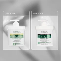 Alternative view of Advanced Clinicals Collagen Skin Rescue cream