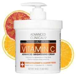 Advanced Clinicals Vitamin C Brigtening cream