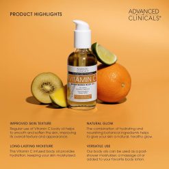 Alternative view of ADVANCED CLINICALS Vitamin C Brightening Body Oil