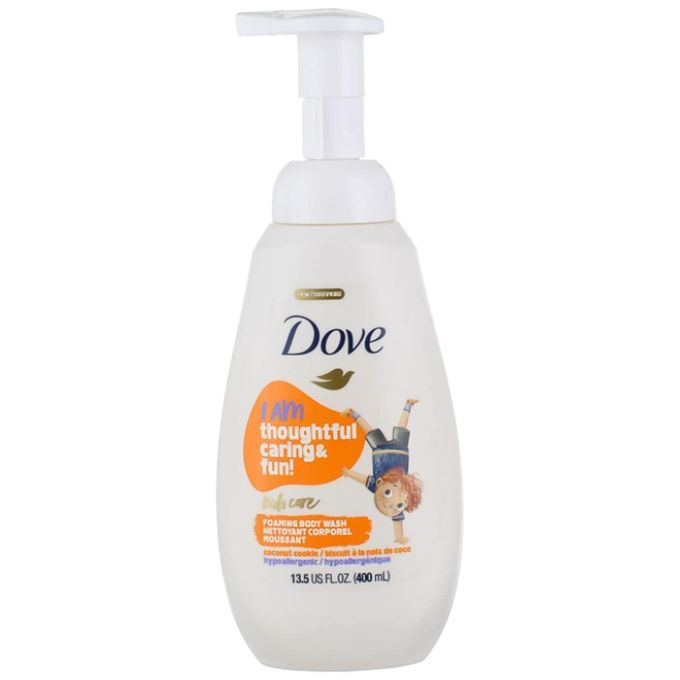 Dove Foaming Body Wash For Kids Coconut Cookie 400ml