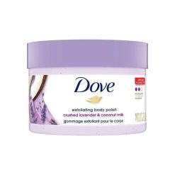 Dove Exfoliating Body Polish Body Scrub Crushed Lavender & Coconut Milk