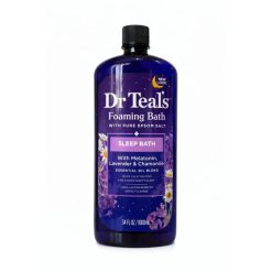 Dr Teal's Foaming Bath Sleep Bath with Melatonin, Lavender & Chamomile 1000ml