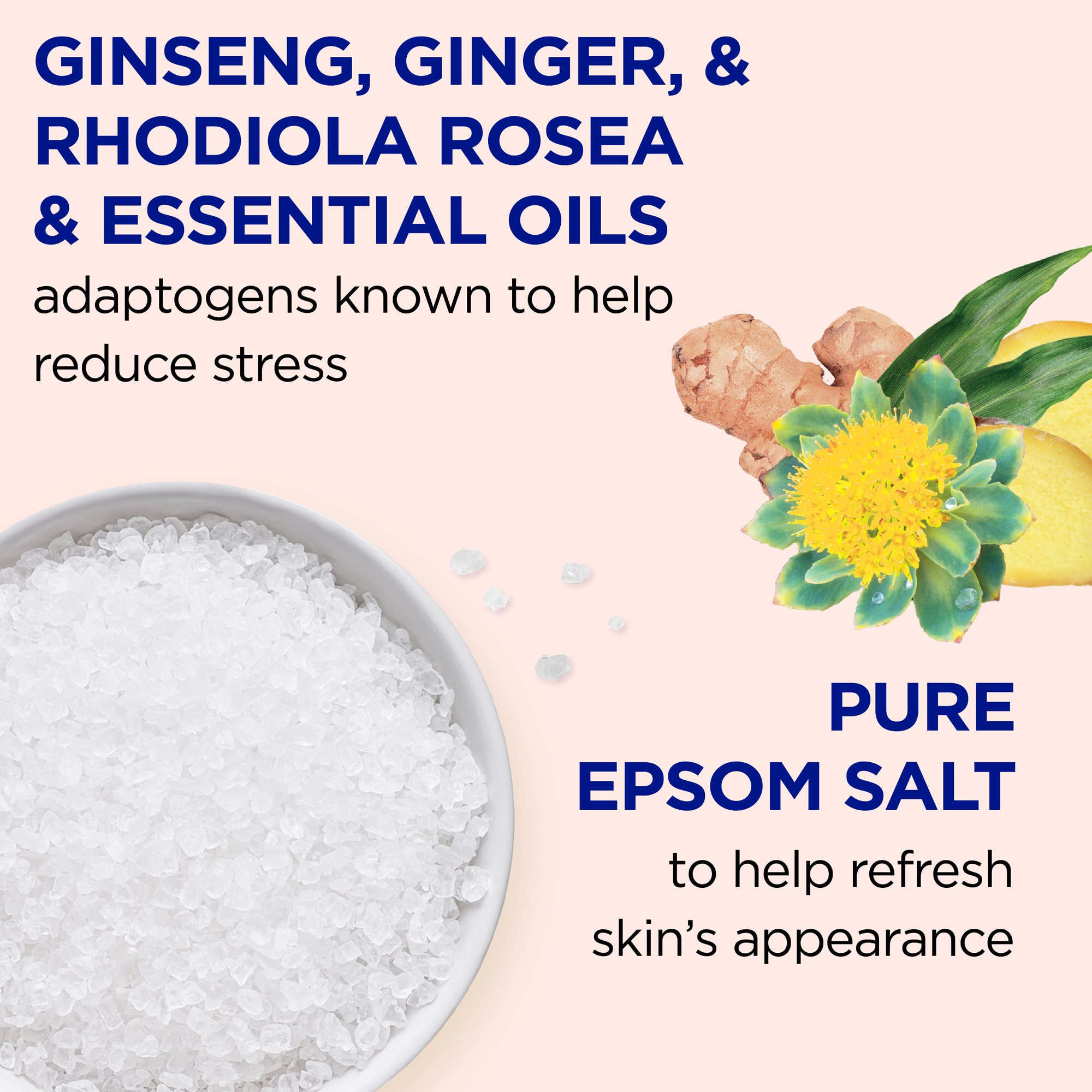 Dr Teal's stress relief with ginseng, ginger, rhodiola rosea and essential oils body moisturizing oil 260ml - Image 3