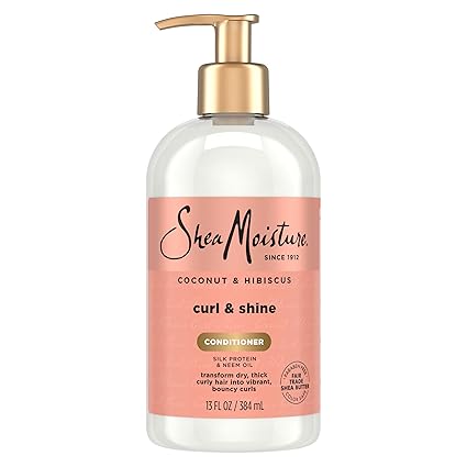 SheaMoisture Curl & Shine Conditioner Coconut & Hibiscus