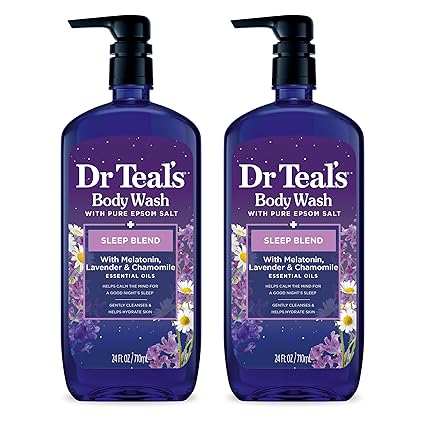 Dr Teal's Body Wash Sleep Blend with Melatonin, Lavender & Chamomile 710ml - Image 3
