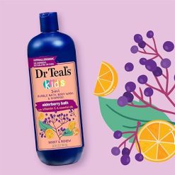 Alternative view of Dr Teal's Kids 3-in-1 Bubble Bath, Body Wash & Shampoo, Boost & Renew Elderberry with Vitamin C