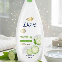 Dove refreshing triple moisture serum body wash 500ml