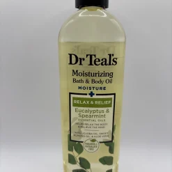 Dr Teal's Relax & Relief Bath & Body Oil with Eucalyptus & Spearmint Essential Oils 260ml