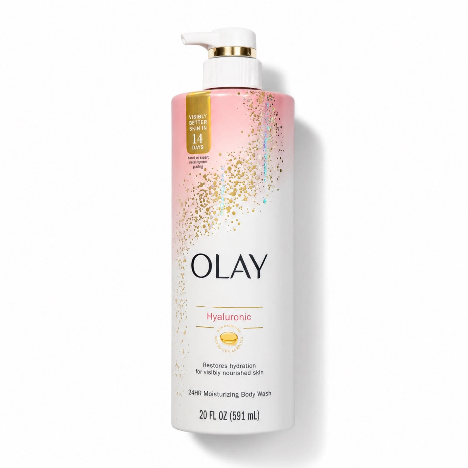 Olay Hyaluronic 24hr Moisturizing Body Wash 591ml