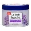 Dr Teal's sooth and sleep with lavender essential oils salt scrub 454g