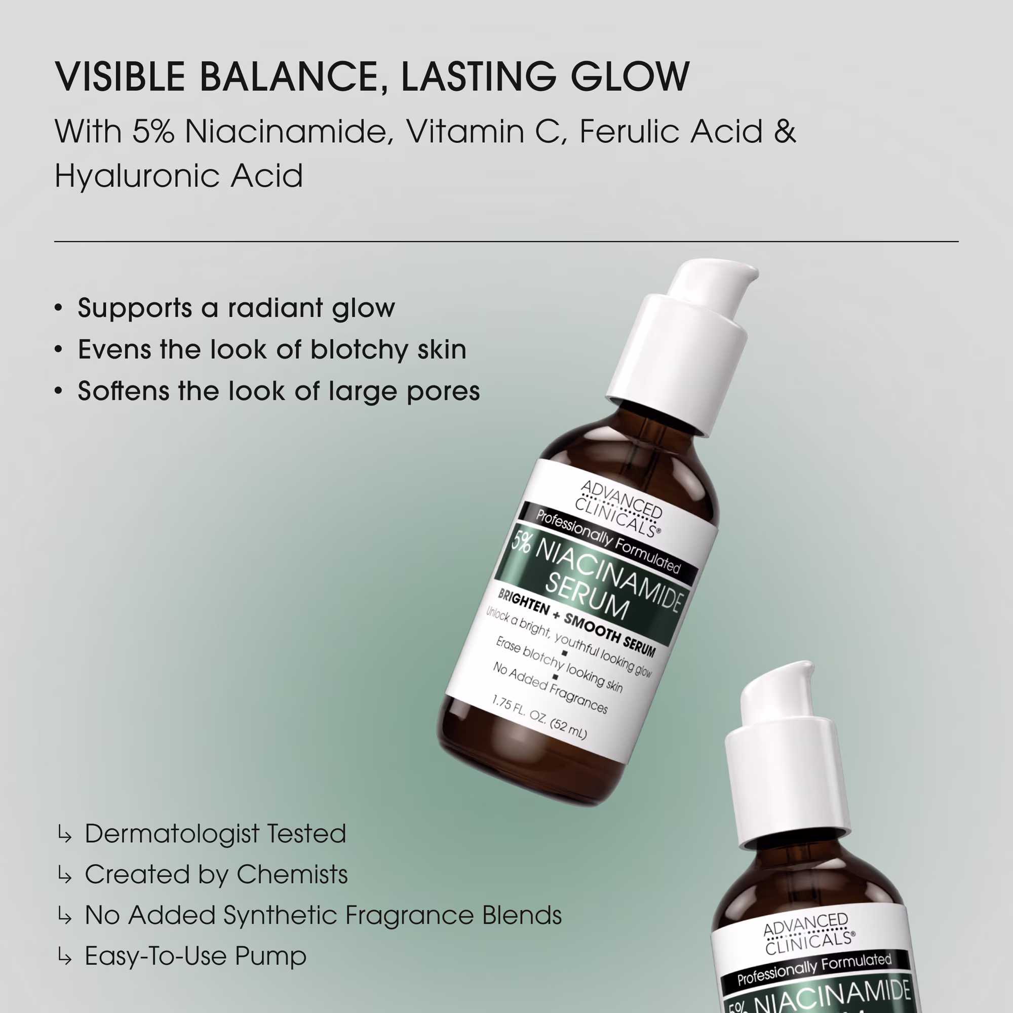 Advanced Clinicals 5% Niacinamide Face Serum - Image 2