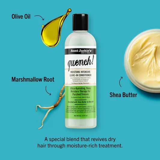 Aunt Jackie's Quench! Moisture Intensive Leave-In Conditioner - Image 2