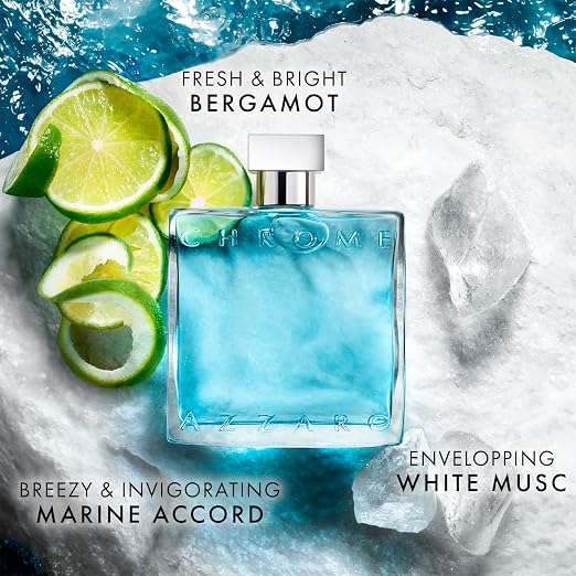 Azzaro Chrome Eau de Toilette 200ml - Image 3