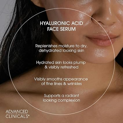 Advanced Clinicals Hyaluronic Acid Serum - Image 2