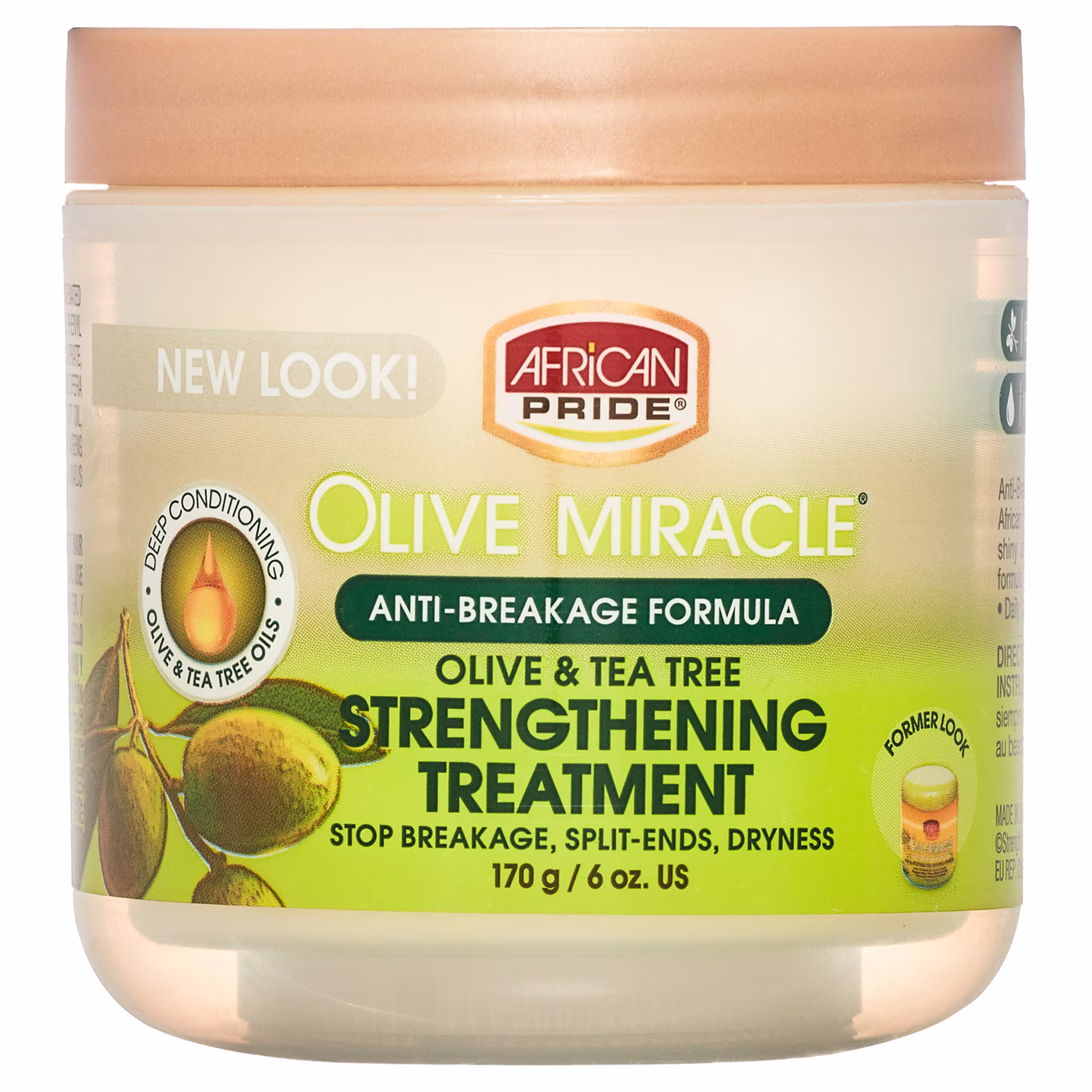 African Pride Olive Miracle Strengthening Treatment 170g