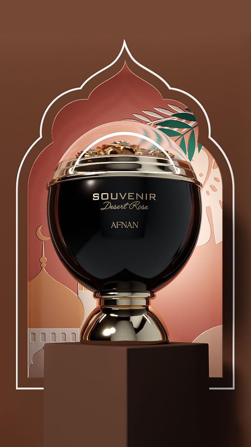 Afnan Souvenir Desert Rose Eau De Parfum 100ml - Image 3