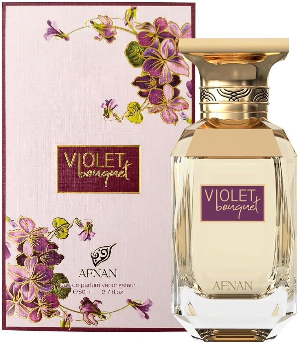 Afnan Violet Bouquet Eau De Parfum for Women 80ml