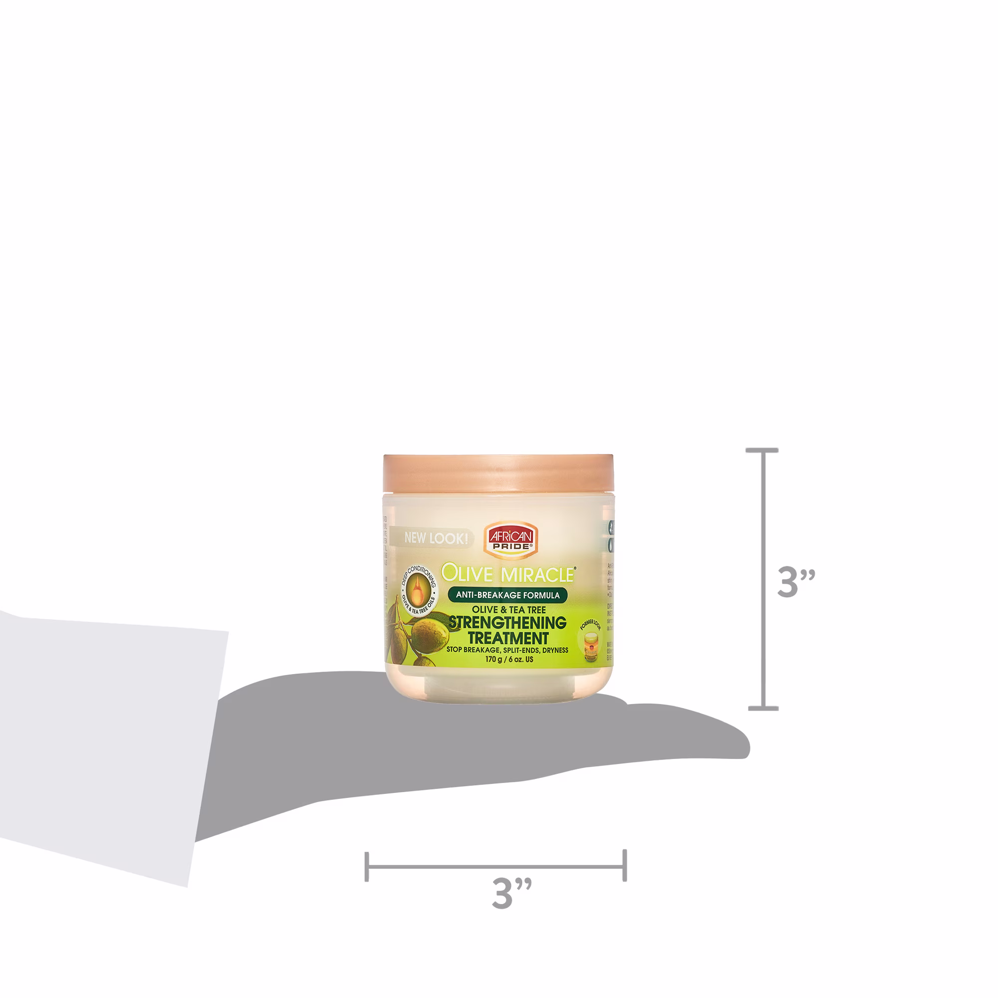 African Pride Olive Miracle Strengthening Treatment 170g - Image 3