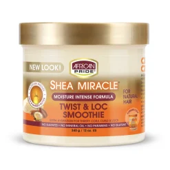 African Pride Shea Miracle Miracle Moisture Intense Formula Twist & Loc Smoothie 340g