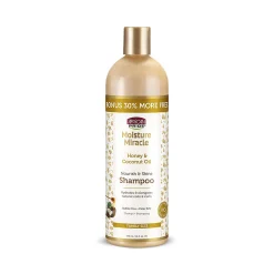 African Pride Moisture Miracle Honey & Coconut Oil Nourish & Shine Shampoo 473ml