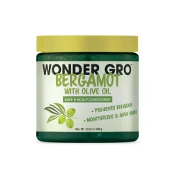 Wonder Gro Bergamot With olive Oil Hair & Scalp Conditioner 340g
