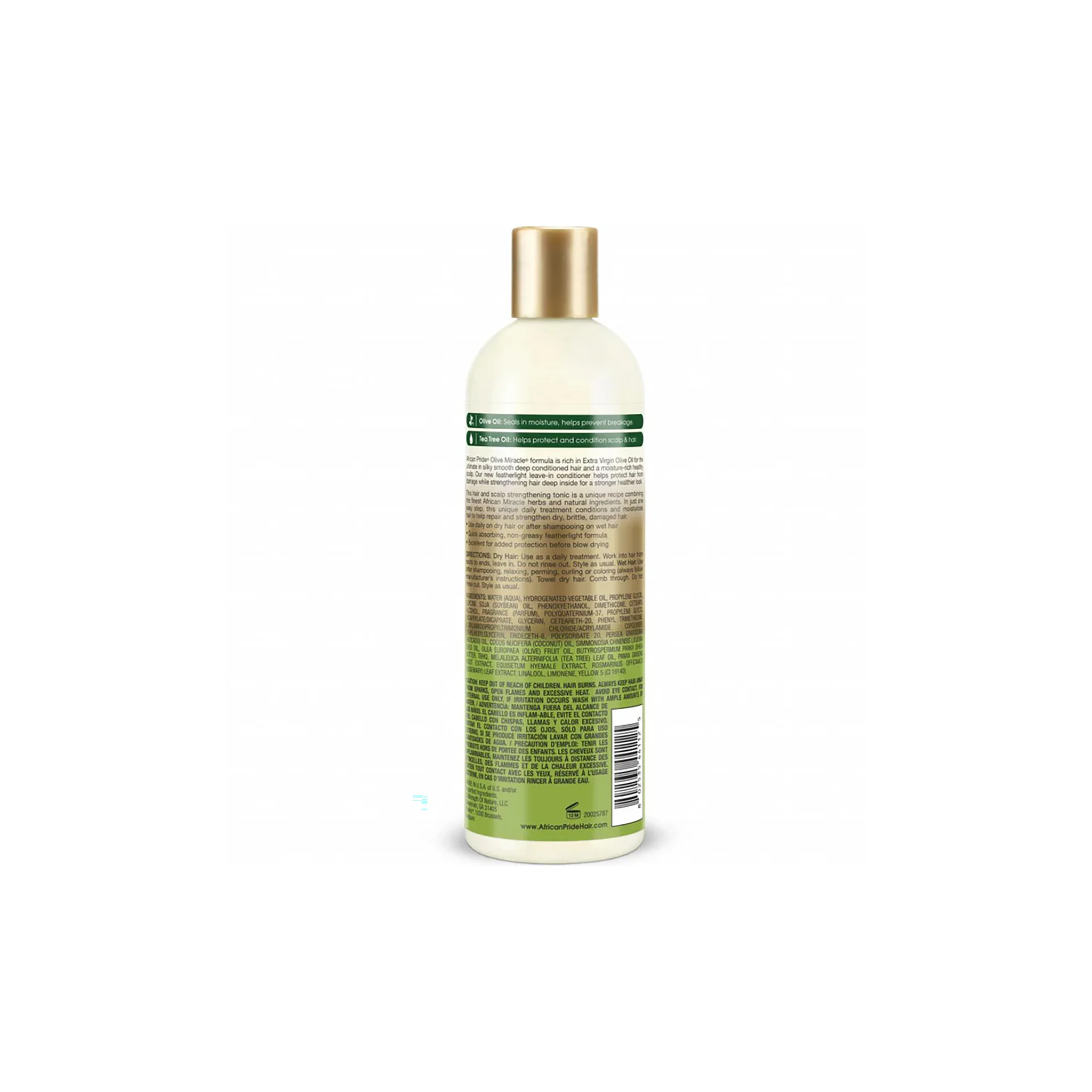 African Pride Olive Miracle Leave In Conditioner 355 ml - Image 2