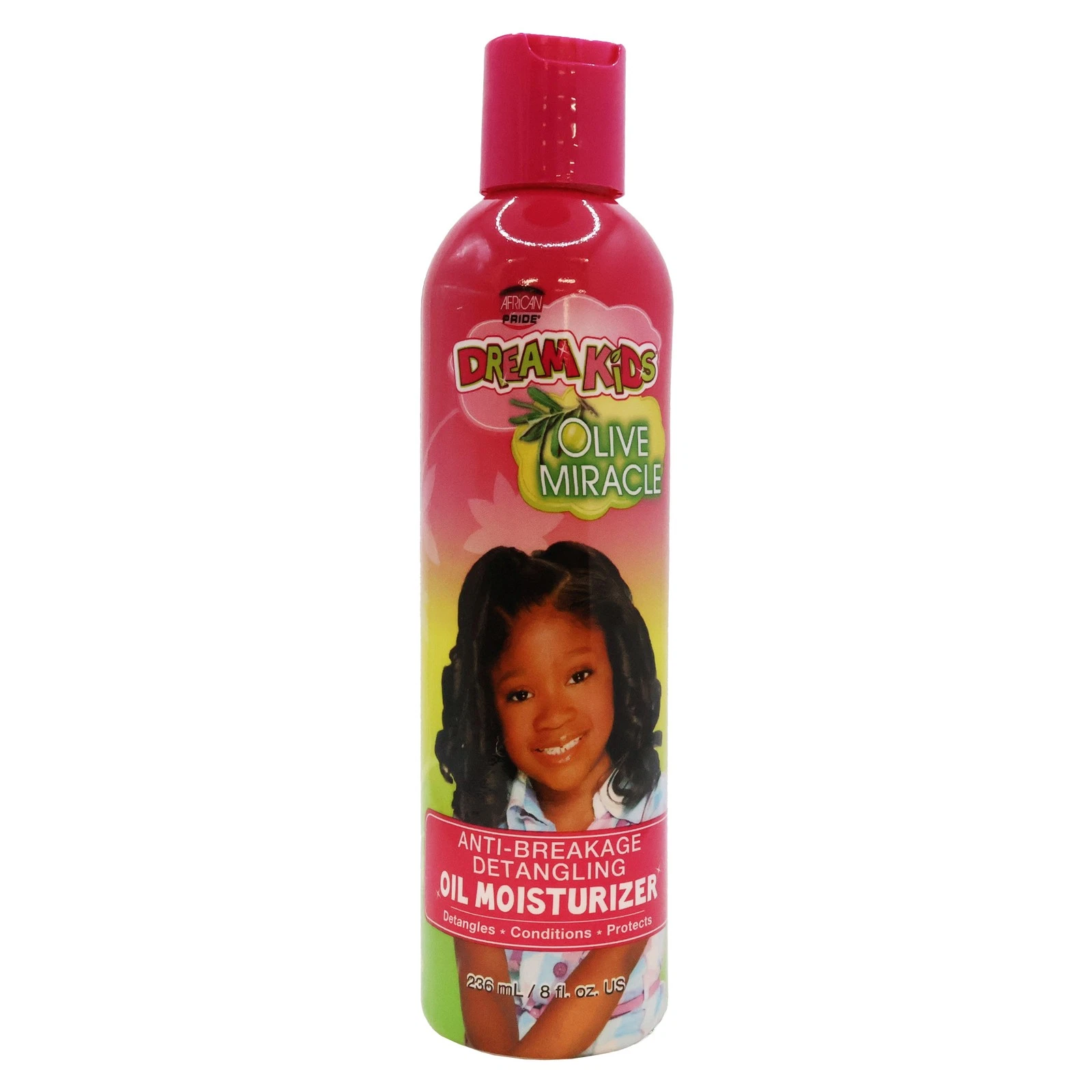 African Pride Dream Kids Olive Miracle Anti-breakage Detangling Oil Moisturizer 236ml