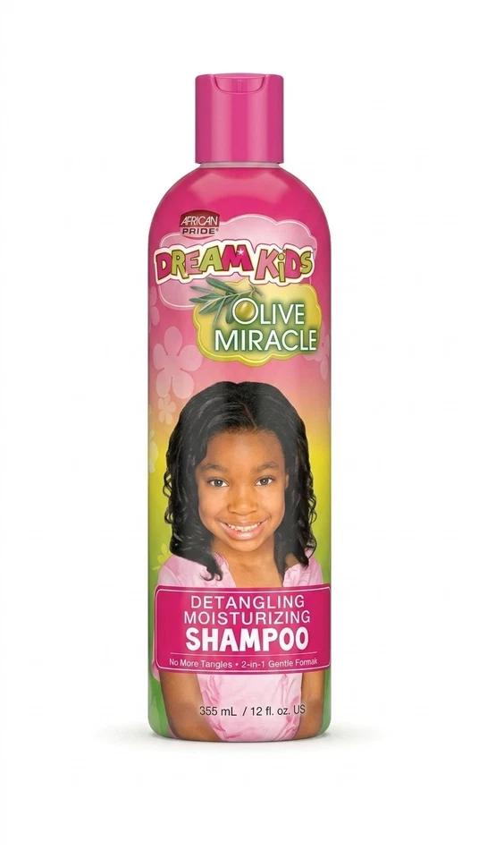 African Pride Dream Kids Olive Miracle Detangling Shampoo - Image 2